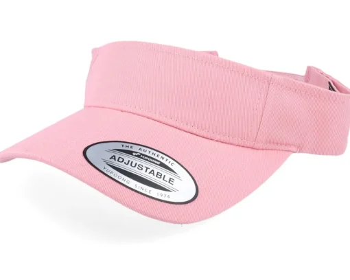 New Yupoong Curved Khaki Visor - Beige