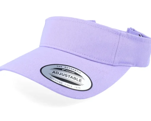 New Yupoong Curved Khaki Visor - Beige