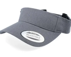 New Yupoong Curved Khaki Visor - Beige