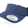 Blanks | Visor-Yupoong Curved Navy Visor - Blue