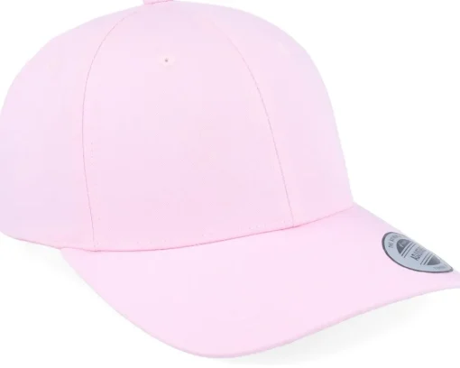 Blanks-Yupoong Curved Pink Adjustable -