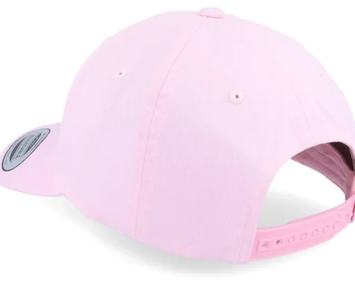 Blanks-Yupoong Curved Pink Adjustable -