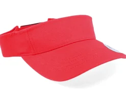 Clearance Yupoong Curved Visor - Red