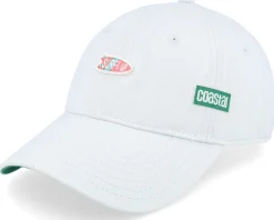 Dad Cap-Coastal Curved Visor Surfsup Light Grey Dad Cap -