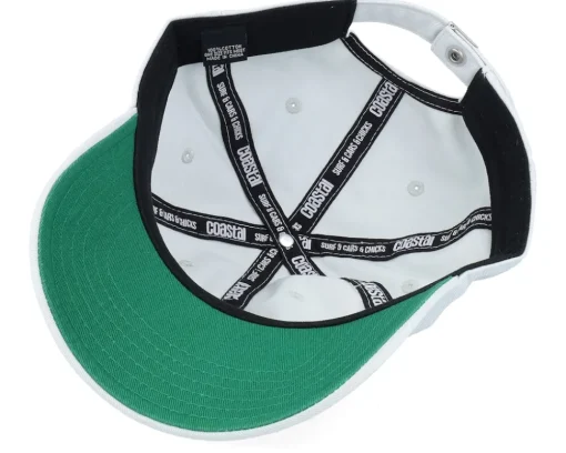 Dad Cap-Coastal Curved Visor Surfsup Light Grey Dad Cap -