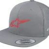 Clearance Alpinestars 3d Ageless Hat Grey/Red Trucker -