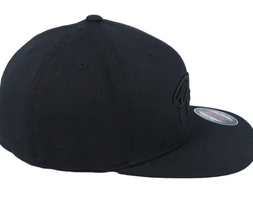 Outlet Fair 3d Pride Logo Flat Brim Fitted - Black