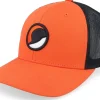 Trucker-Hatstore 3d Ball /Black Trucker - Orange