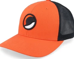 Trucker-Hatstore 3d Ball /Black Trucker - Orange