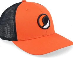 Trucker-Hatstore 3d Ball /Black Trucker - Orange