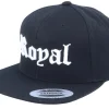 Best Blackletter 3D Royal Black Snapback -