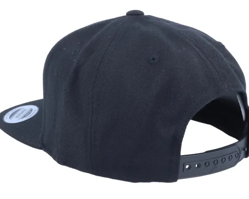 Best Blackletter 3D Royal Black Snapback -