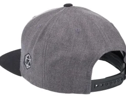 Clearance Critiql Hit D20 Skull Dice Charcoal/Black Snapback -
