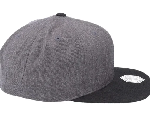 Clearance Critiql Hit D20 Skull Dice Charcoal/Black Snapback -