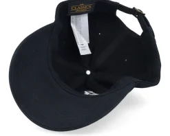 Dad Cap-Hatstore 3d Stockholm White Script Dad Cap - Black