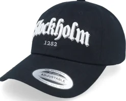Outlet Hatstore 3d Stockholm White Script Solid Dark Dad Cap - Green