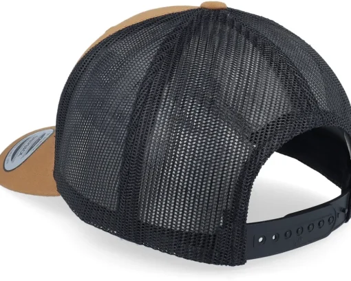 Trucker-Hatstore 3d Sverige Black Script Caramel/Black Trucker -