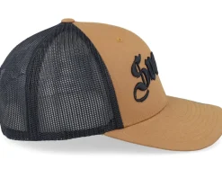 Trucker-Hatstore 3d Sverige Black Script Caramel/Black Trucker -