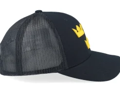 Trucker-Iconic 3d Tre Kronor Trucker - Black