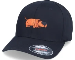 Flexfit-Iconic Dachshund Weiner Dog Black Flexfit -