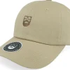 Dad Cap-Bearded Man Dad Cap Khaki/Brown Adjustable -