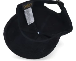 Adjustable | Dad Cap-Yupoong Dad Cap Manchester Black Adjustable -