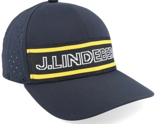 Flexfit | Golf-J.Lindeberg Dale Cap Mesh Black Flexfit -