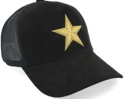 Trucker-Mitchell & Ness Dallas Cowboys Suede Trucker - Black