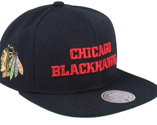 Snapback-Mitchell & Ness Dallas Mavericks Triple Play Snapback - Black