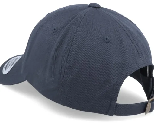 Dad Cap-Iconic Danger Crocodiles No Swimming Navy Dad Cap -
