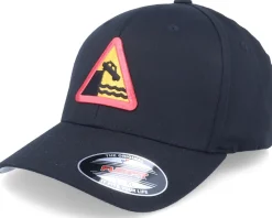 Flexfit-Iconic Danger Unprotected Edge Patch Black Flexfit -