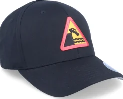 Flexfit-Iconic Danger Unprotected Edge Patch Black Flexfit -