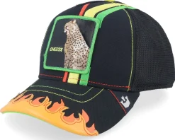 Trucker-Goorin Bros. Dangerously Supercharged Black A-Frame Trucker -
