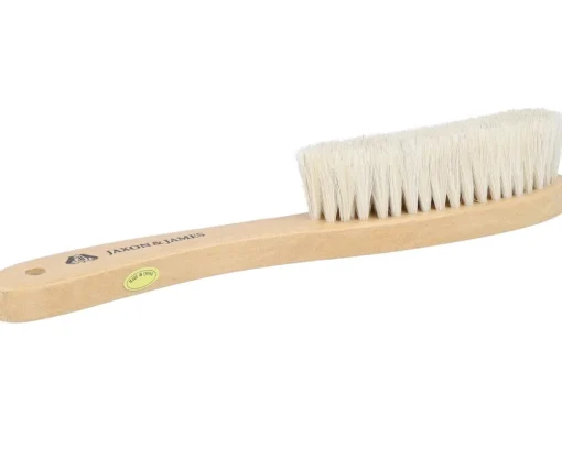 Accessories-Jaxon & James Dark Bristles Felt Hat Brush - Beige