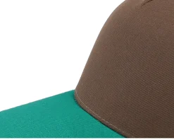 Blanks-Equip Dark /Dark Teal/Orange A-frame Trucker - Brown