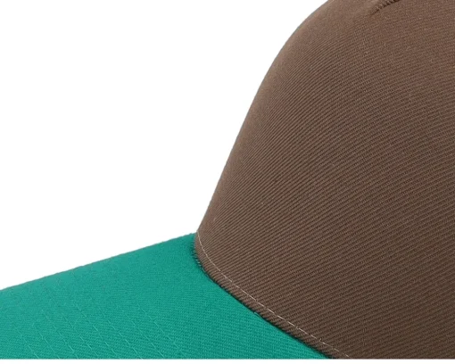 Blanks-Equip Dark /Dark Teal/Orange A-frame Trucker - Brown