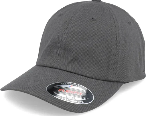 Blanks-Flexfit Dark Grey Dad Cap -