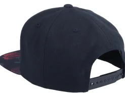 Sale Iconic Dark Shadow Ninja Logo Rose Red Snapback -