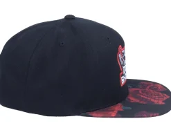 Sale Iconic Dark Shadow Ninja Logo Rose Red Snapback -