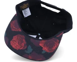 Sale Iconic Dark Shadow Ninja Logo Rose Red Snapback -