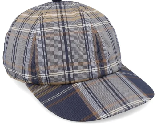 Dad Cap-City Sport DBL UNI Checkered /Beige Dad Cap - Blue