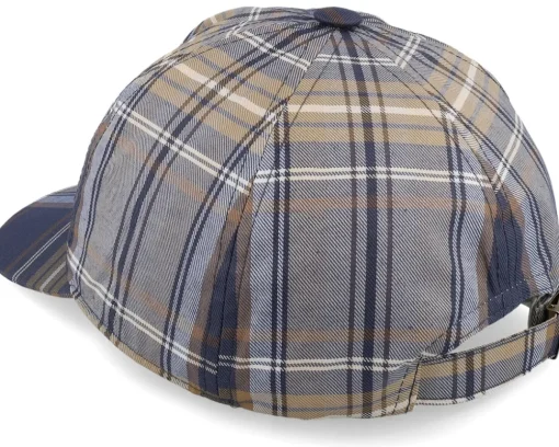 Dad Cap-City Sport DBL UNI Checkered /Beige Dad Cap - Blue