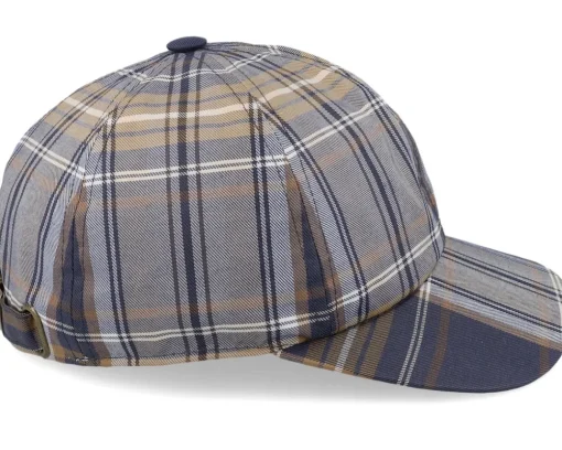 Dad Cap-City Sport DBL UNI Checkered /Beige Dad Cap - Blue