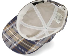 Dad Cap-City Sport DBL UNI Checkered /Beige Dad Cap - Blue