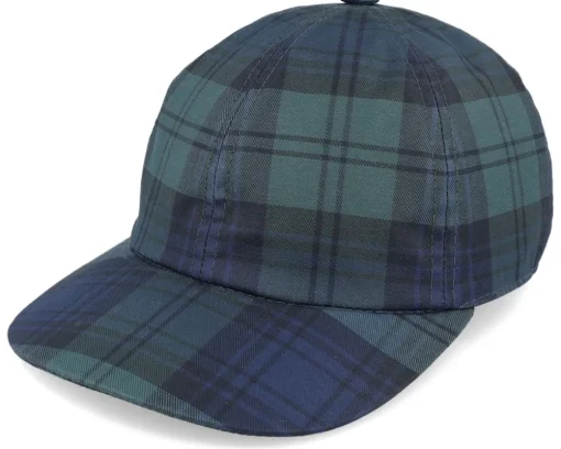 Dad Cap-City Sport DBL UNI Checkered /Beige Dad Cap - Blue
