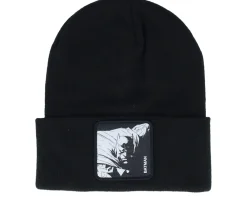 Cuff Beanies-Capslab Dc Comics Batman Beanie Black Cuff -