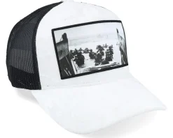 Trucker-Calza Pennello D-day Battle Of Normandy White/Black A-frame -