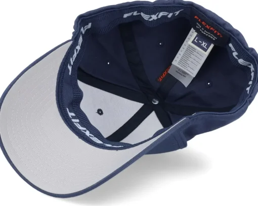 Sale Kränkt! De E Röva Patch Navy Flexfit Wooly Combed - Blue