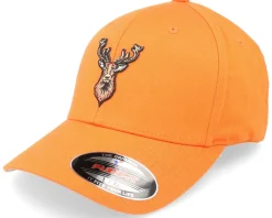 Best Hunter Deer Logo Patch Orange Flexfit -
