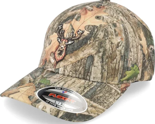 Fashion Hunter Deer Logo Patch True Timber Kanati Flexfit -